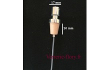bouchon spray pour tube  essai diamtre 20 mm