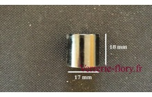 bouchon vis 17mm en plastique noir