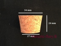 bouchon de lige h 24 mm
