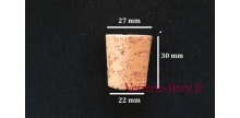 bouchon de lige h 30 mm