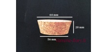 bouchon de lige plat h 20 mm