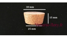 bouchon de lige plat h 15 mm