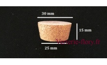 bouchon de lige plat h 15 mm