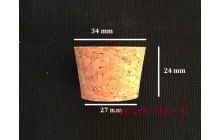 bouchon de lige h 24 mm