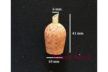 bouchon de lige avec bec verseur 