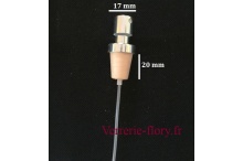 bouchon spray pour tube  essai diamtre 20 mm
