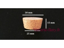 bouchon de lige plat h 15 mm