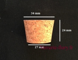 bouchon de lige h 24 mm