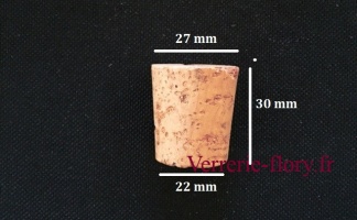 bouchon de lige h 30 mm