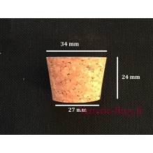 bouchon de lige h 24 mm