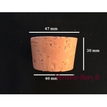 bouchon de lige h 30 mm  