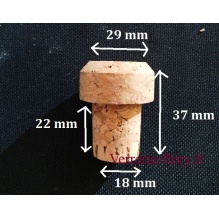 bouchon de lige type champagne 