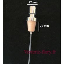 bouchon spray pour tube  essai diamtre 20 mm
