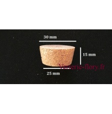 bouchon de lige plat h 15 mm