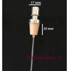 bouchon spray pour tube  essai diamtre 20 mm