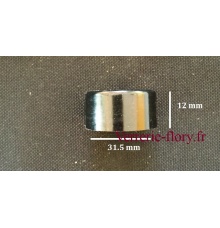 bouchon vis 31 5mm en plastique noir