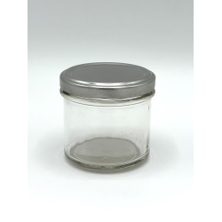 LOT DE 35 POTS CYLINDRIQUE 130 ML bonta_130_to_63_argent