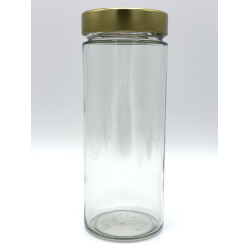 LOT DE 24 POTS ROND 580 ML  ron_580_deep_70_or