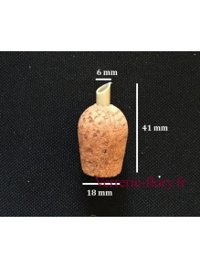 bouchon de lige avec bec verseur 