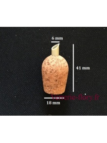 bouchon de lige avec bec verseur 