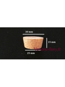 bouchon de lige plat h 15 mm