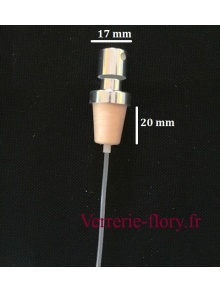 bouchon spray pour tube  essai diamtre 20 mm