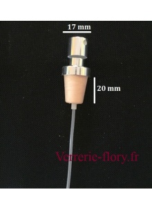 bouchon spray pour tube  essai diamtre 20 mm