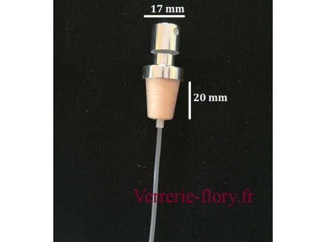 bouchon spray pour tube  essai diamtre 20 mm
