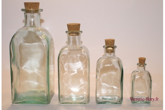 bouteilles carres 